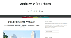 Desktop Screenshot of andrewwiederhorn.com